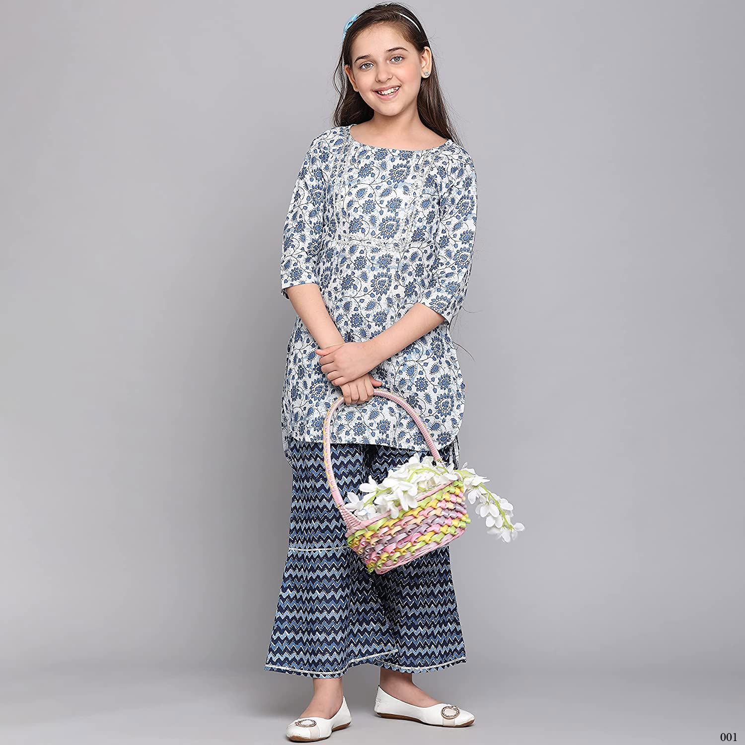 Vrishti 1 Cotton Top With Bottom New Exclusive Wear Latest Kids Collection